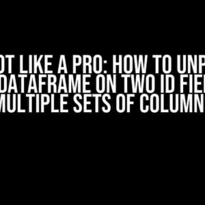 Unpivot Like a Pro: How to Unpivot a Pandas Dataframe on Two ID Fields with Multiple Sets of Columns